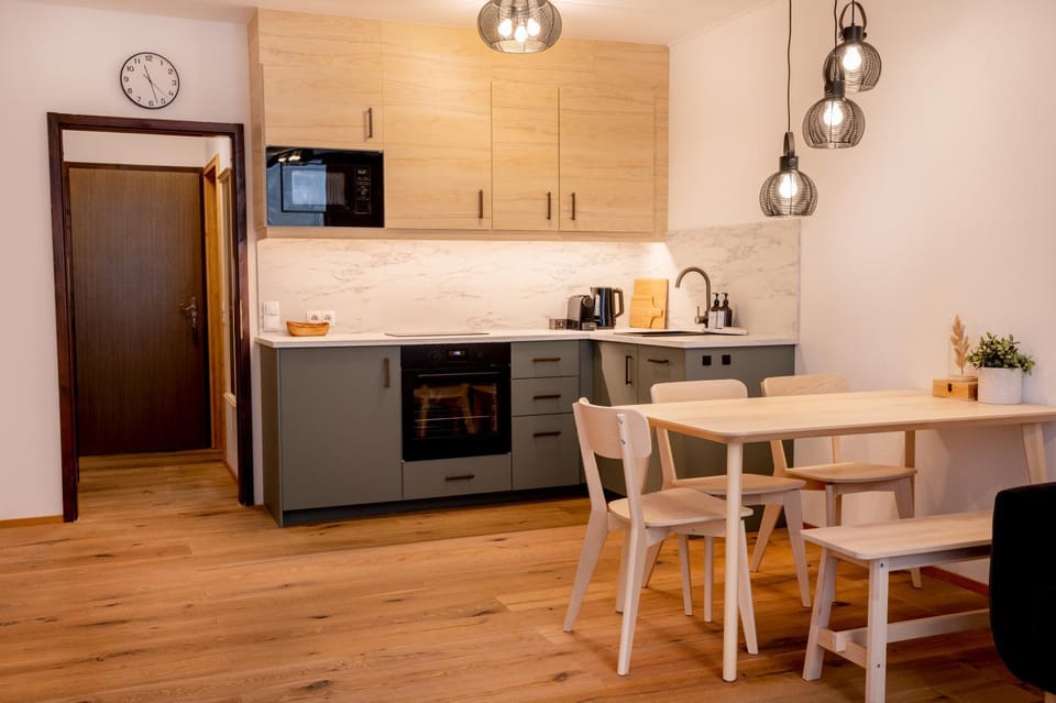 Dining area, dishwasher, minibar, pet friendly, stove, kitchen