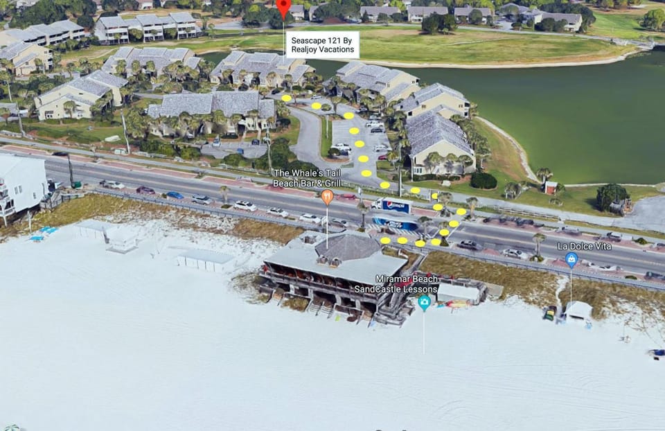 Seascape Lakefront Villas 121- Uncorked House in Miramar Beach