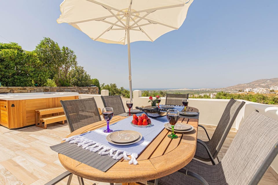 Hot Tub, View (from property/room), Dining area, Sea view