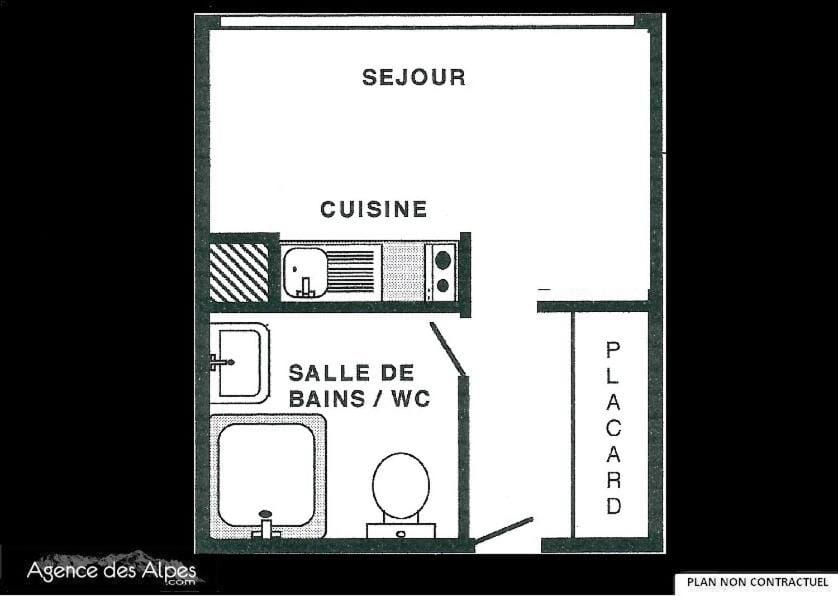Résidence Combes - Appartement 2 personnes aux pieds des pistes aux Menuires avec vue panoramiqe MAE-4084 Apartment in Les Allues