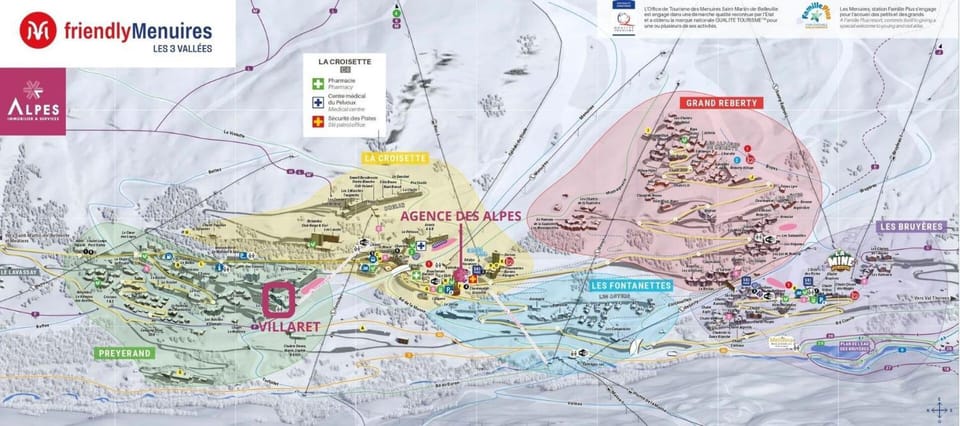 Résidence Villaret - Studio rénové sur les pistes aux Menuires pour 4 personnes MAE-4234 Apartment in Les Allues