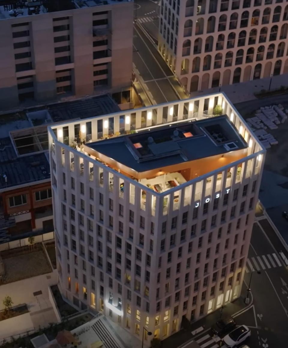 Property building, Night