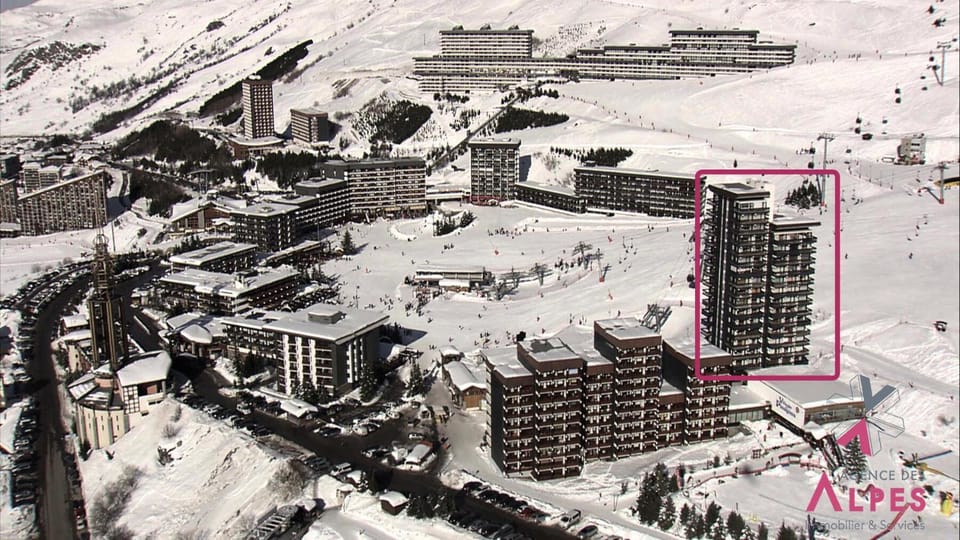 Résidence Dorons - Studio avec mezzanine pour 2 personnes avec balcon exposé Sud MAE-5784 Apartment in Les Allues