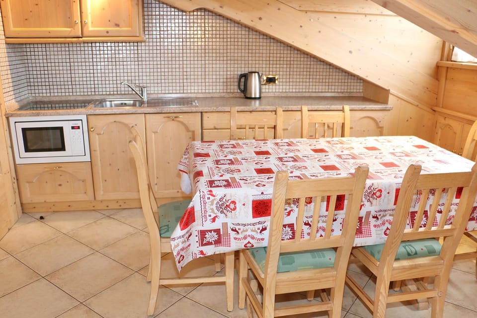 Kitchen or kitchenette, Dining area