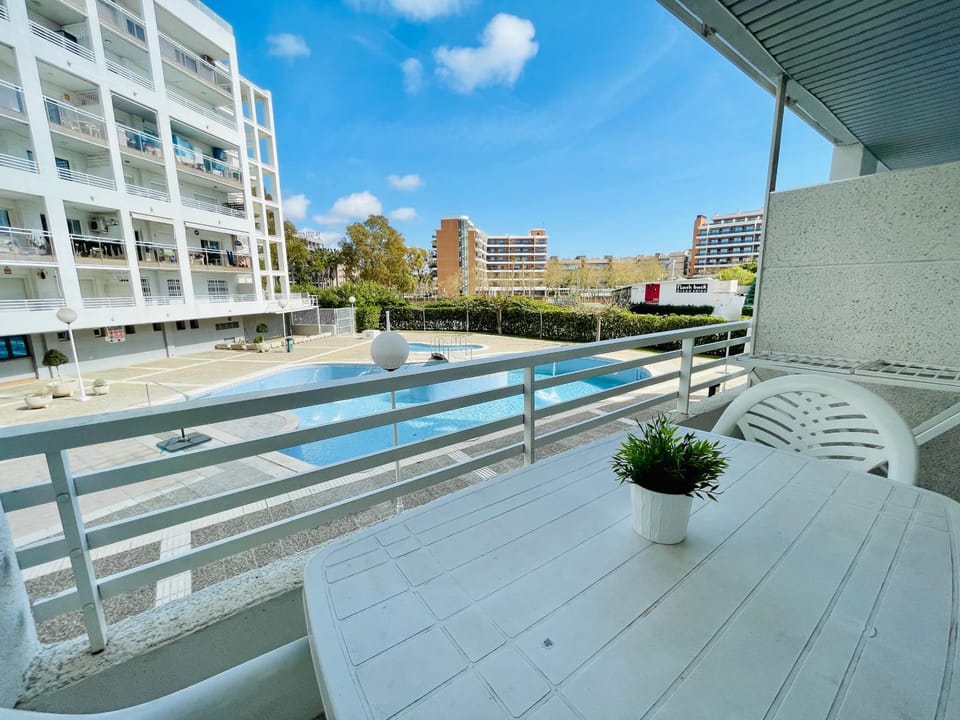 Patio, Balcony/Terrace, Pool view