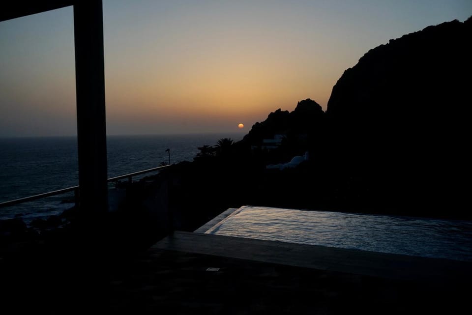Sea view, Sunset
