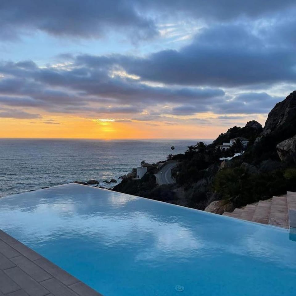 Swimming pool, Swimming pool, Sunrise