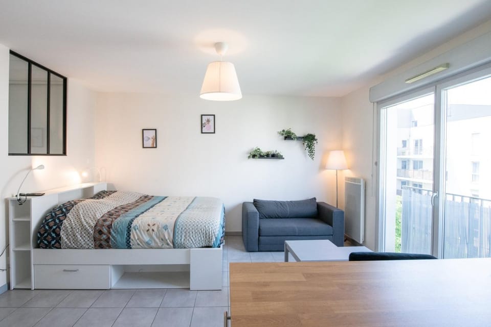 Le Gaïa - Joli appartement au calme 10min du centre de Lyon Apartment in Villeurbanne