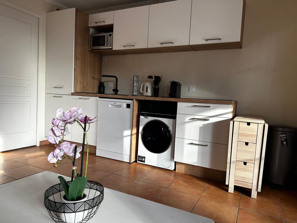 Coffee/tea facilities, Kitchen or kitchenette, dishwasher, pet friendly, stove, toaster, washing machine