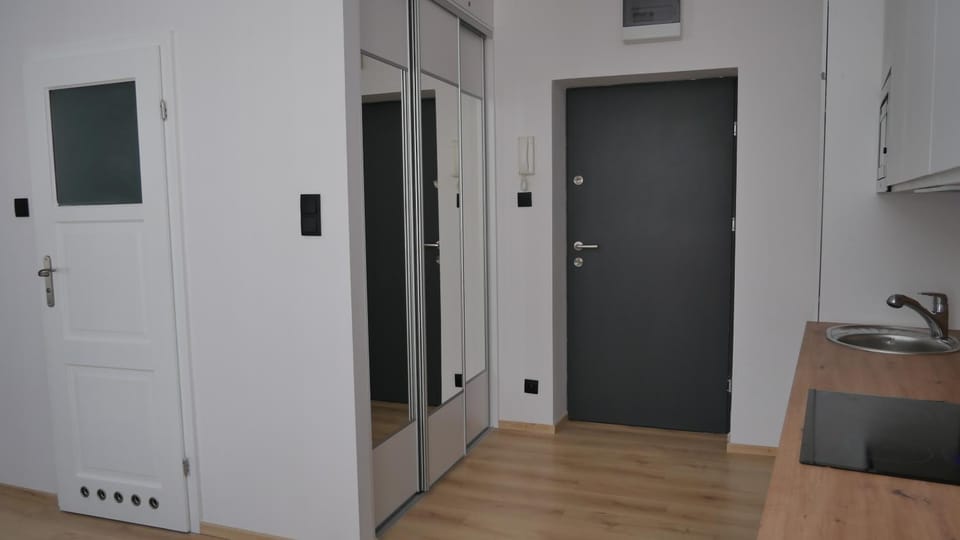 Kitchen or kitchenette, wardrobe