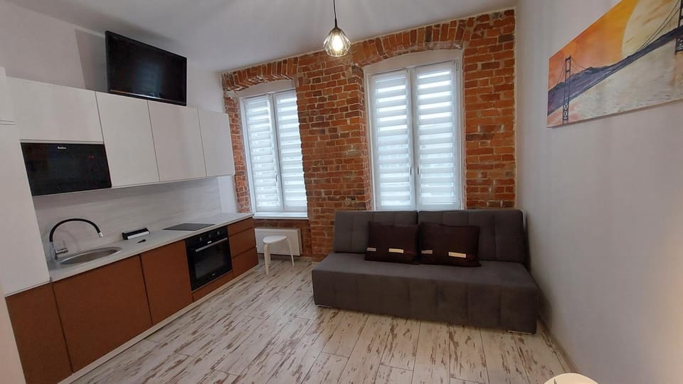 Kitchen or kitchenette, Living room, Bedroom