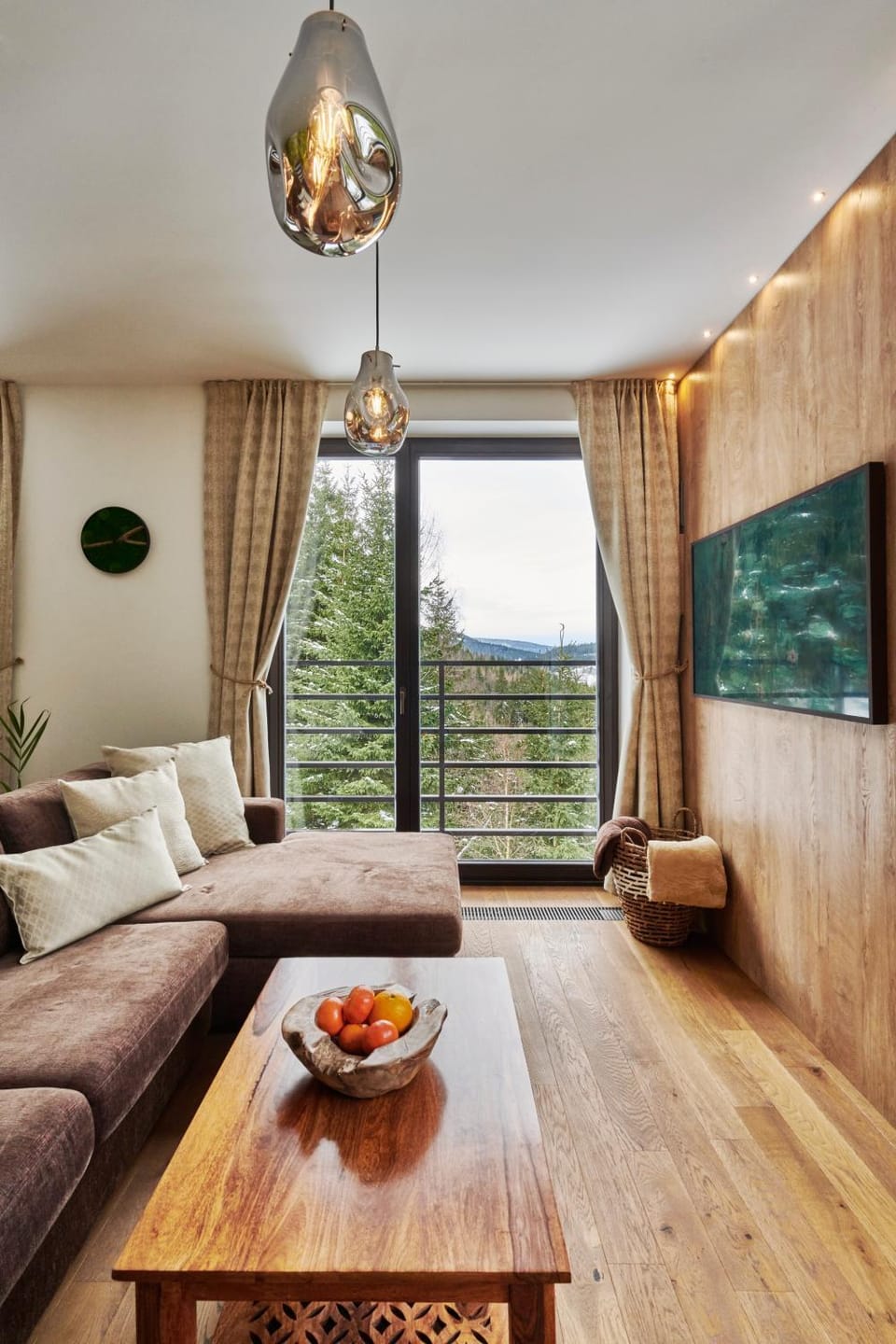 Living room, Mountain view