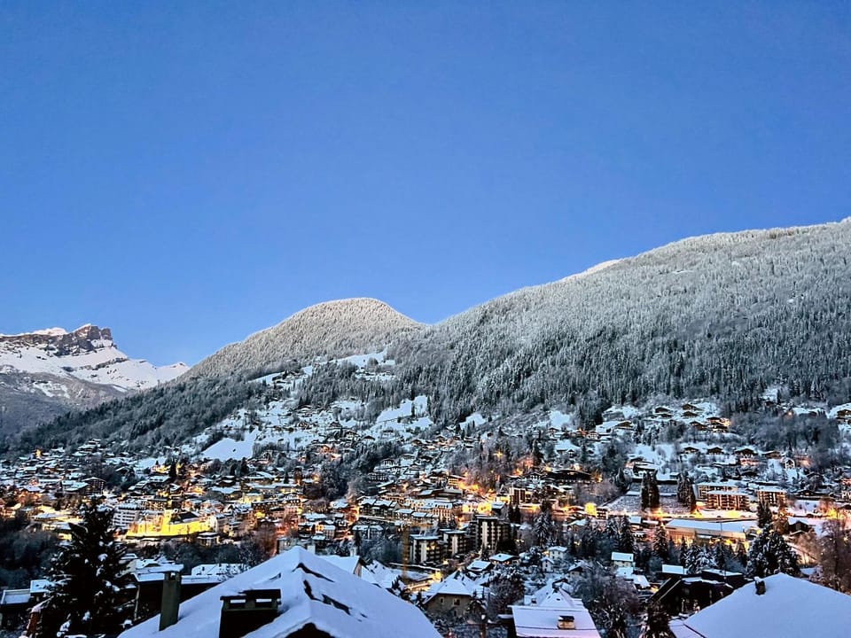 Winter, City view