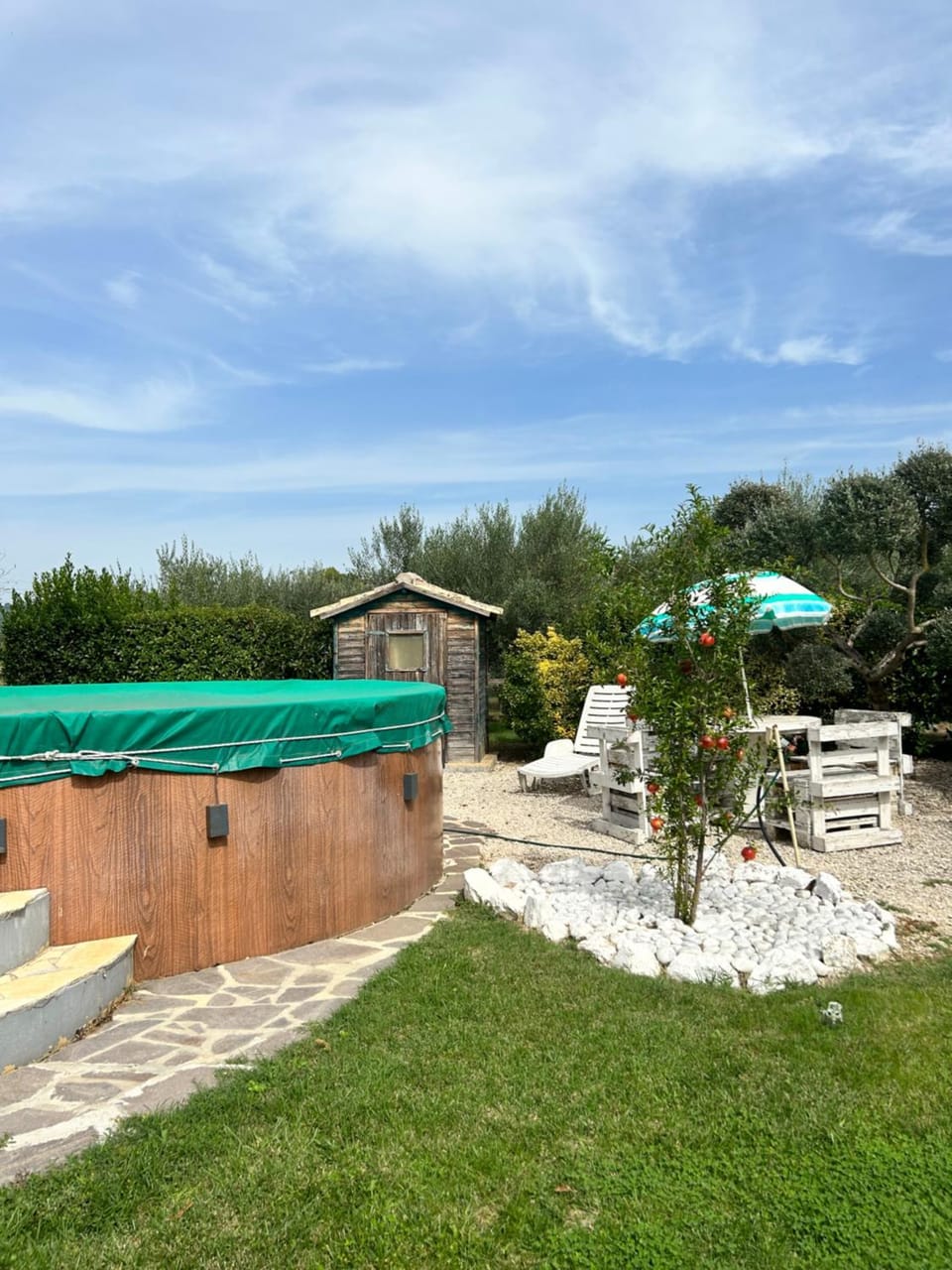 Day, Garden, Garden view, Pool view, Swimming pool, sunbed