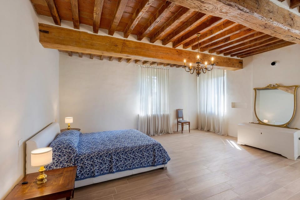 Property building, Living room, Bedroom