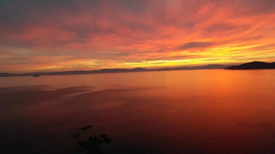 Sea view, Sunset