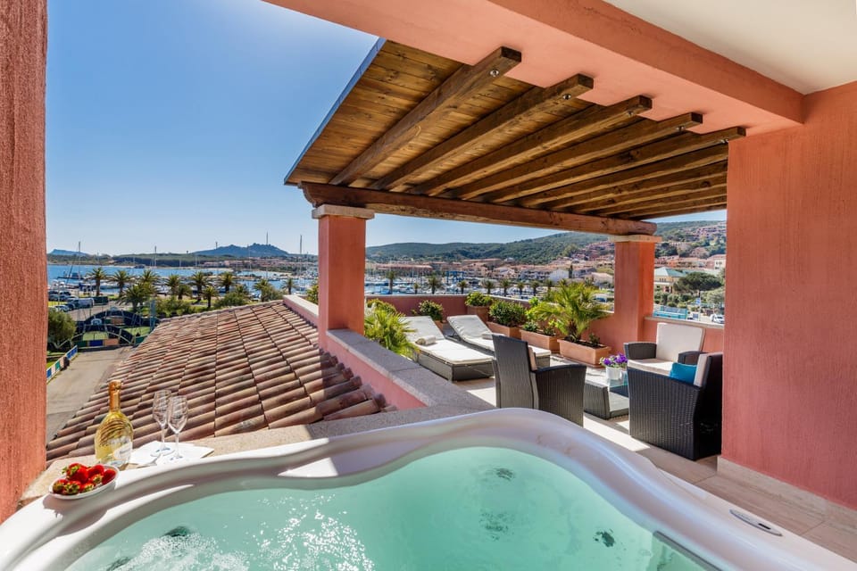 Hot Tub, Solarium, Balcony/Terrace, Spa and wellness centre/facilities, Sea view, VIP