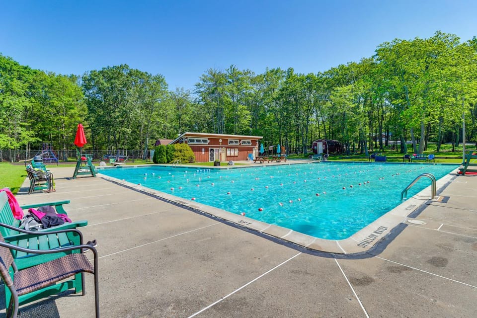 ~ 1 Mi to Lake: Secluded Poconos Home w/ Decks House in Luzerne County
