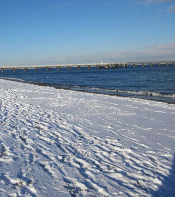 Winter, Beach