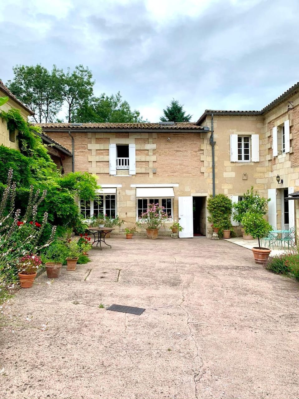 Property building, Patio