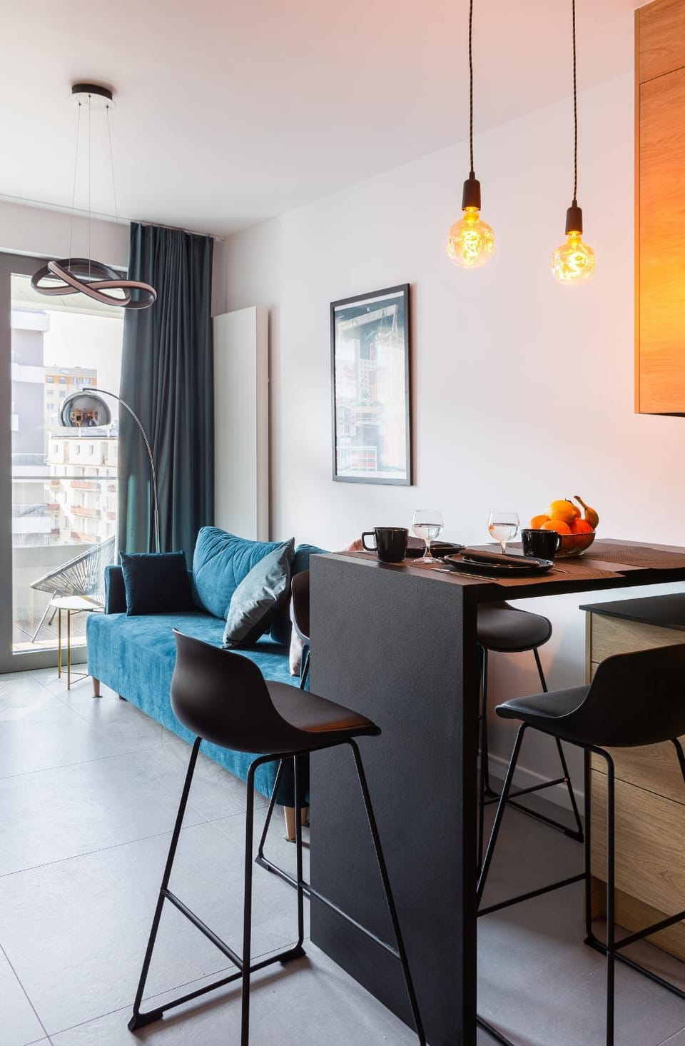 Living room, Dining area