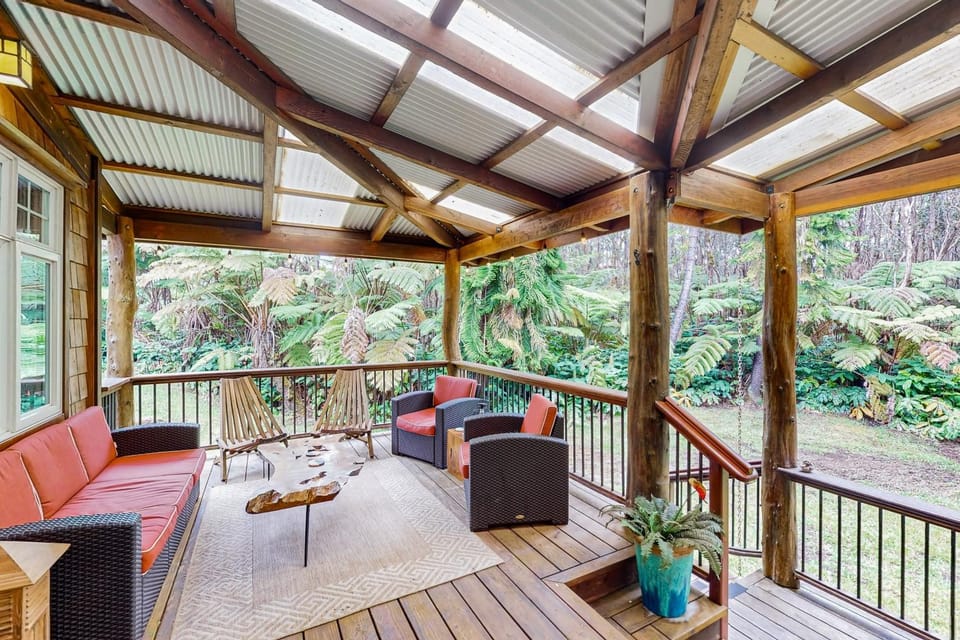 Hale Hapu'u House in Volcano