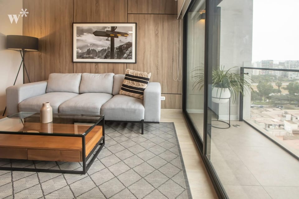View (from property/room), Balcony/Terrace, Living room