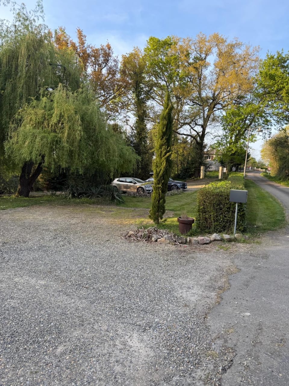 Spring, Natural landscape, Garden, Garden view, Parking