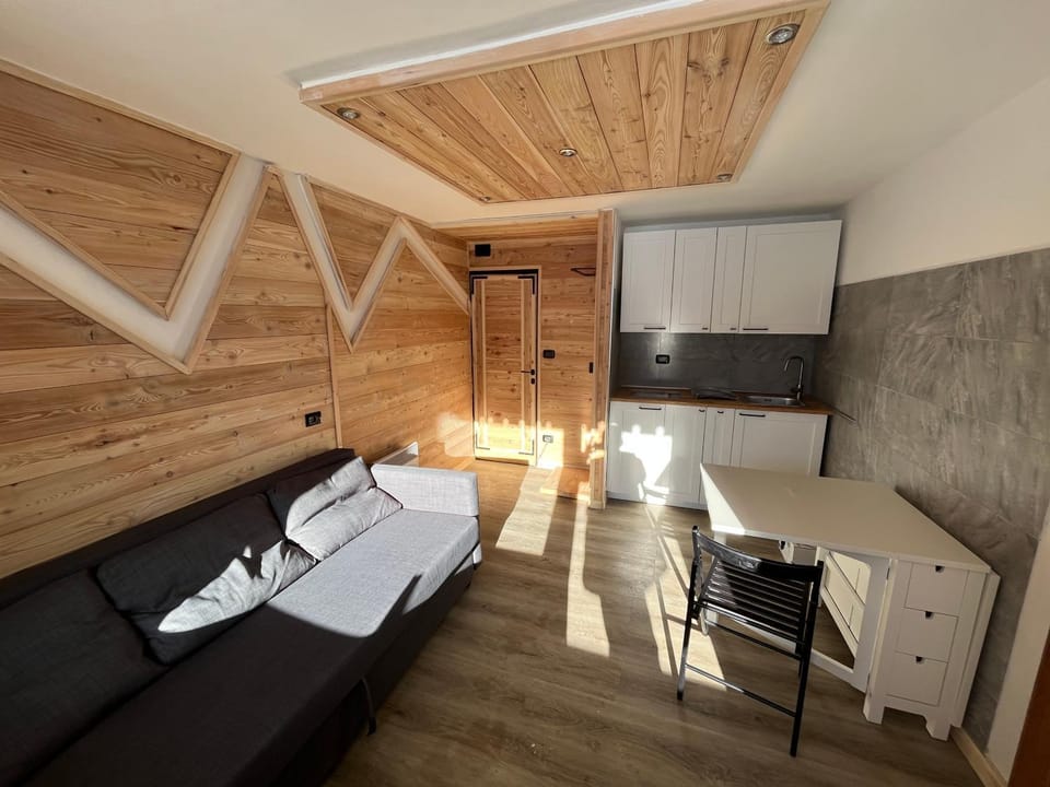 Bed, TV and multimedia, Kitchen or kitchenette, Photo of the whole room