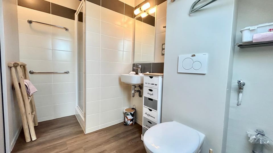 Toilet, Bathroom, towels