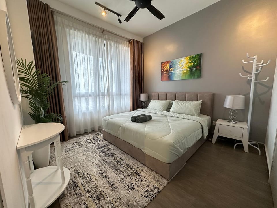 Bedroom, towels