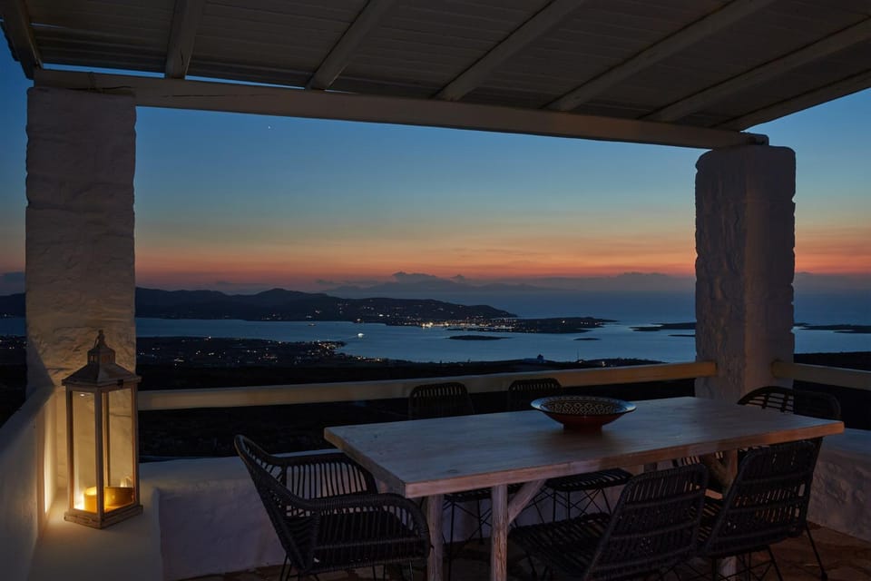 Balcony/Terrace, Seating area, Sunset