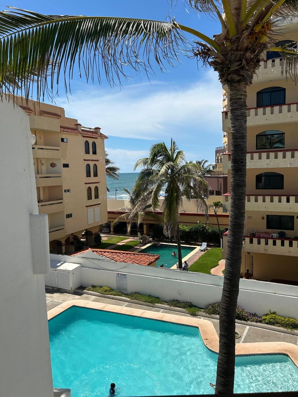 Marina del Sol Resort Condo directly on the Ocean 102 Apartment in Mazatlan