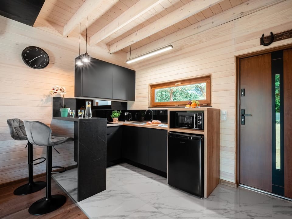 Kitchen or kitchenette, dishwasher, minibar, stove