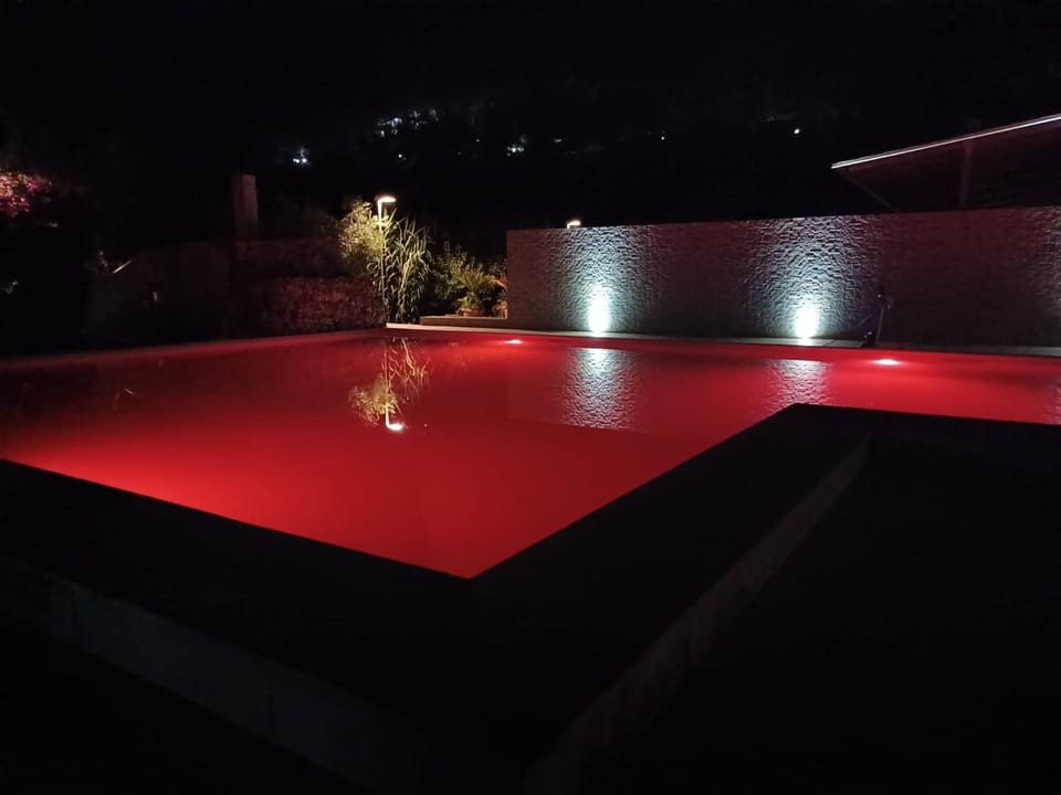 Night, Swimming pool