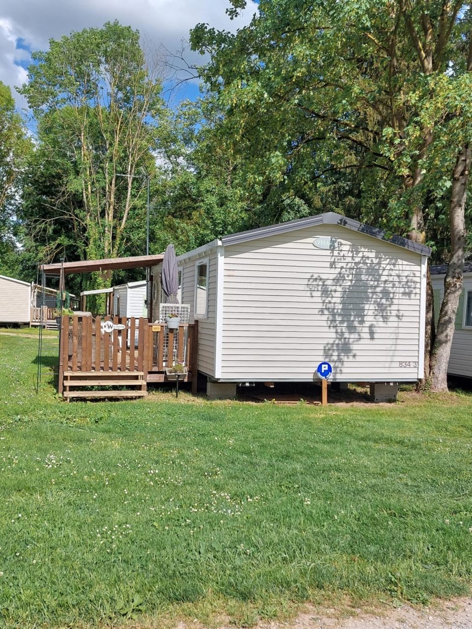 Anne Marie vous accueilles dans son logement familiale pour 6 personnes 3 chambres confortable proche d Europa Park a BOOFZHEIM dans CAMPING 3 Etoiles Campground/ 
RV Resort in Ortenau