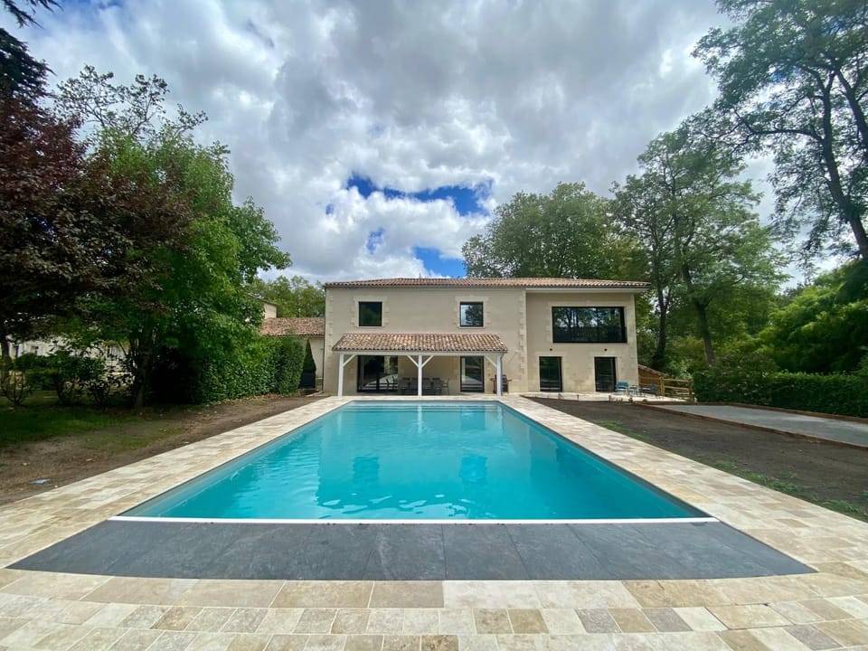 Property building, Pool view, Swimming pool