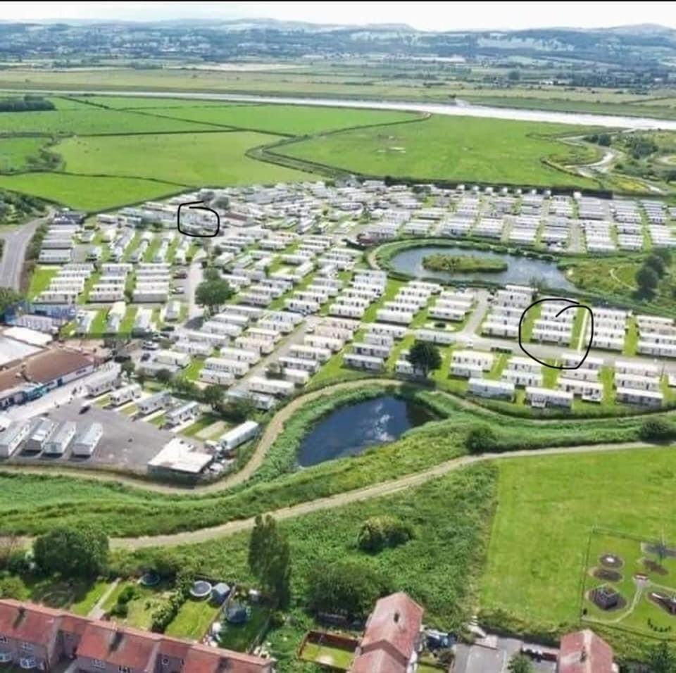 10 berth caravan on marine park in Rhyl Campground/ 
RV Resort in Rhyl