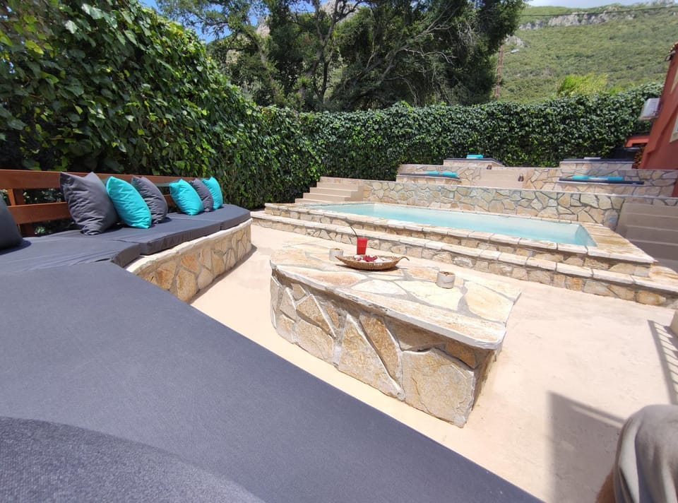 Garden, Pool view, Swimming pool, sunbed