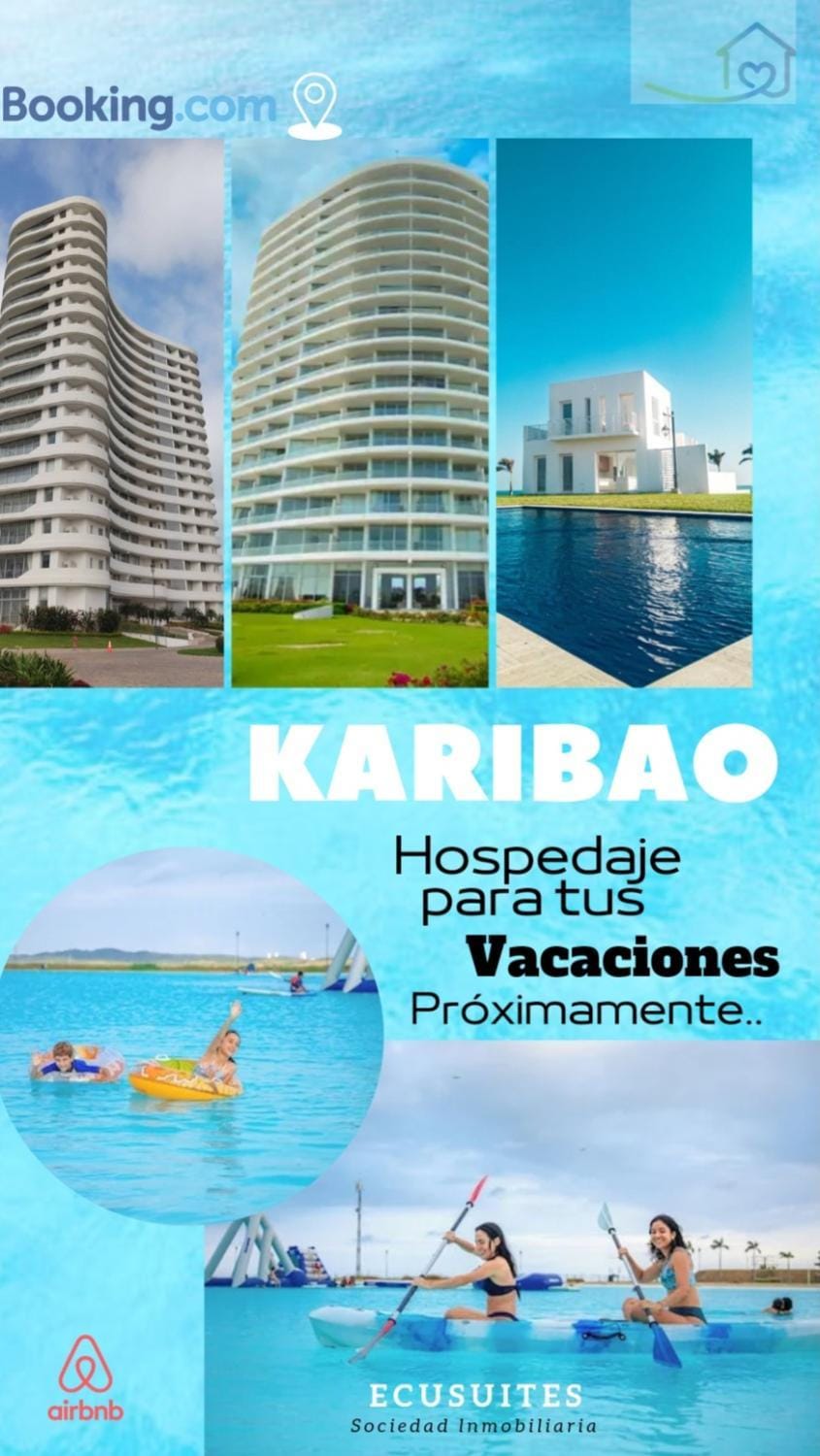 Ecusuites Karibao Room 2 preference con Balcón Vista al Mar Apartment in Guayas