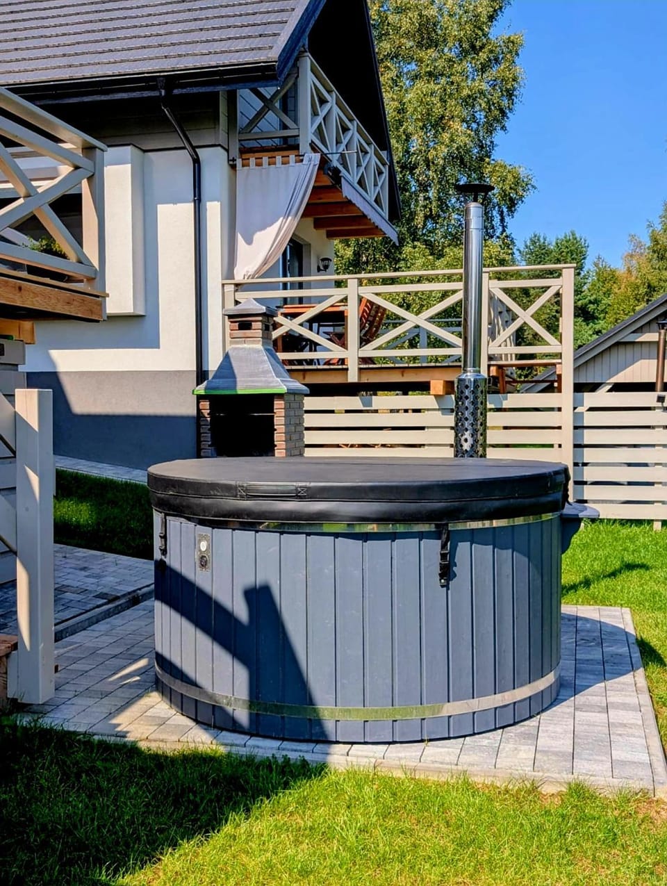 Property building, Day, Garden view