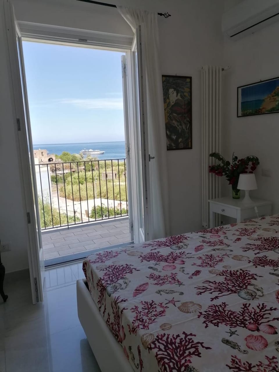 Bedroom, Sea view