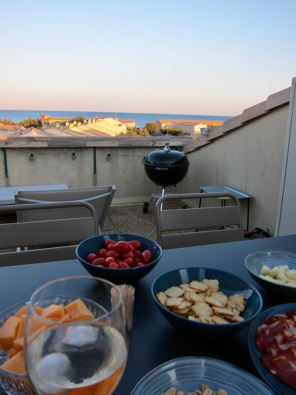 BBQ facilities, Balcony/Terrace, Sea view