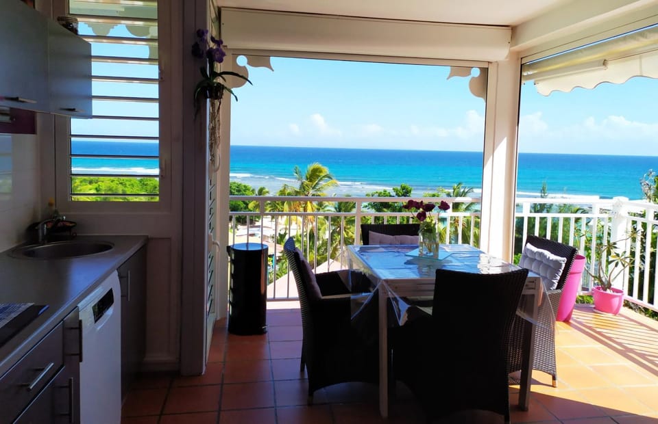 Dining area, Sea view