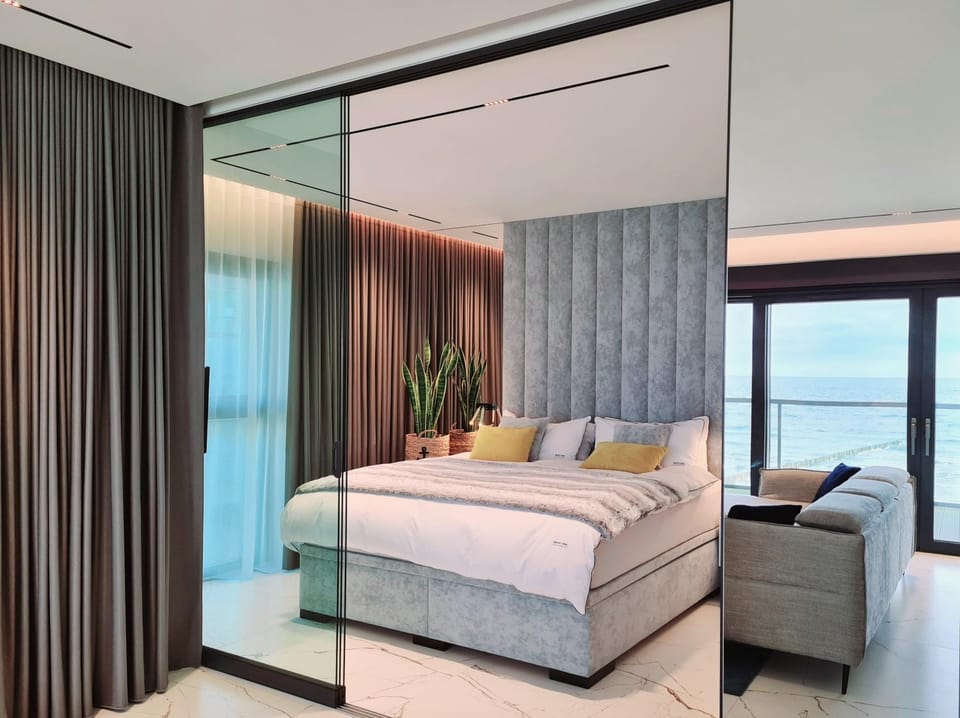 Bed, Bedroom, Sea view, Sea view