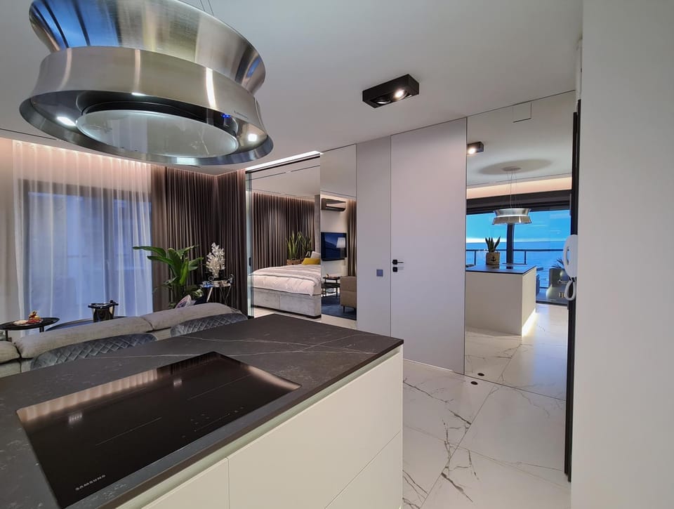 Kitchen or kitchenette, Living room, Photo of the whole room
