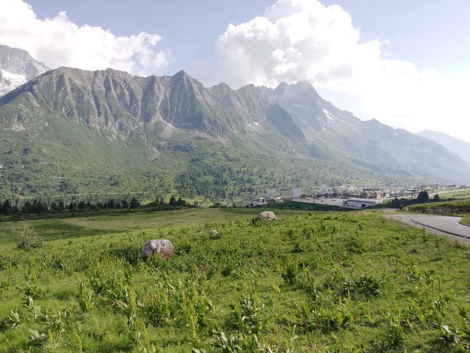 Natural landscape, Hiking, Mountain view