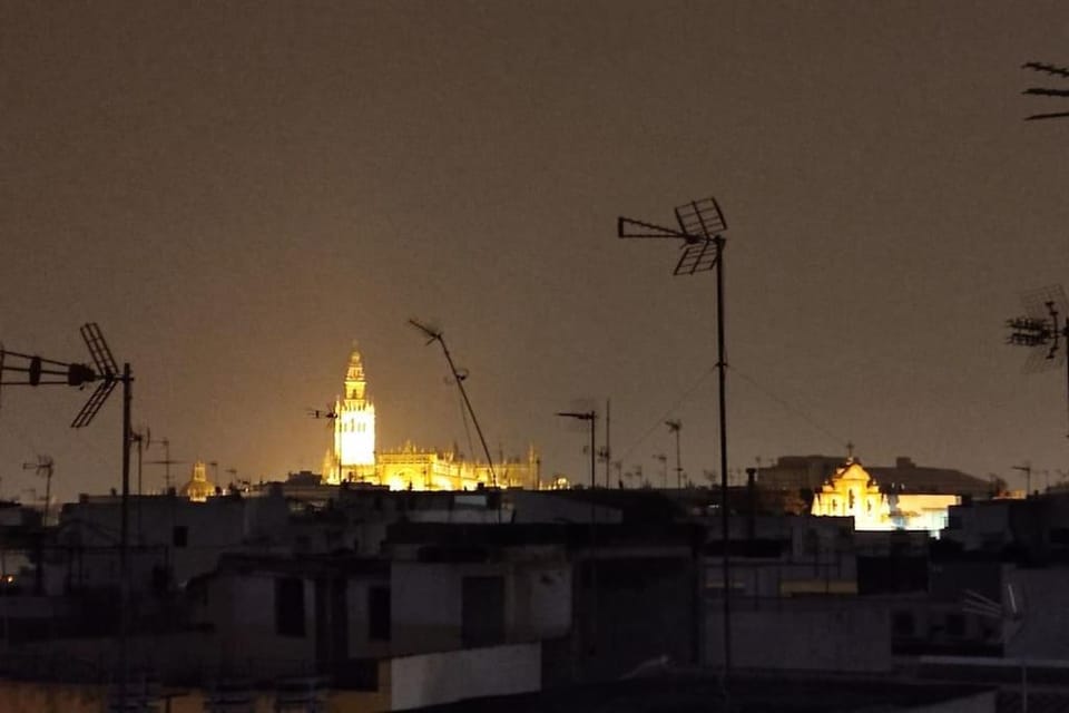 Night, City view, Landmark view