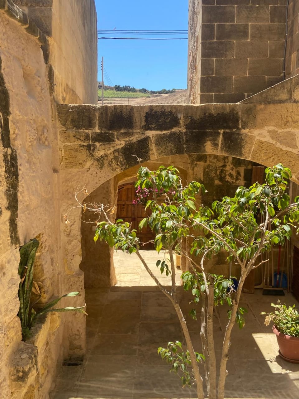Inner courtyard view