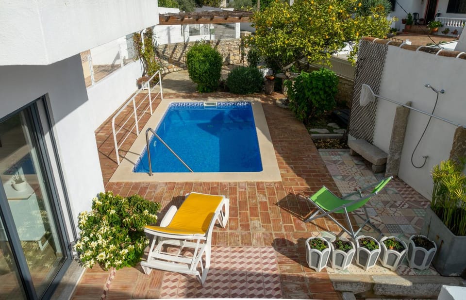 Off site, Pool view
